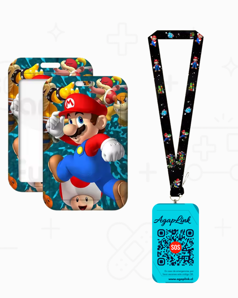 Lanyard Mario Bross